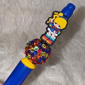 Beaded Rainbow Bright & Rainbow Sparkle Beaded Pen Black Ink + 1 Replacement Ink